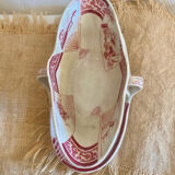 Antique sauce boat Jules Vieillard Bordeaux 19th century