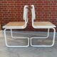 Suite of 4 chairs Cesca by Marcel Breuer made in Italy