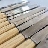 Set of 12 knives 1950