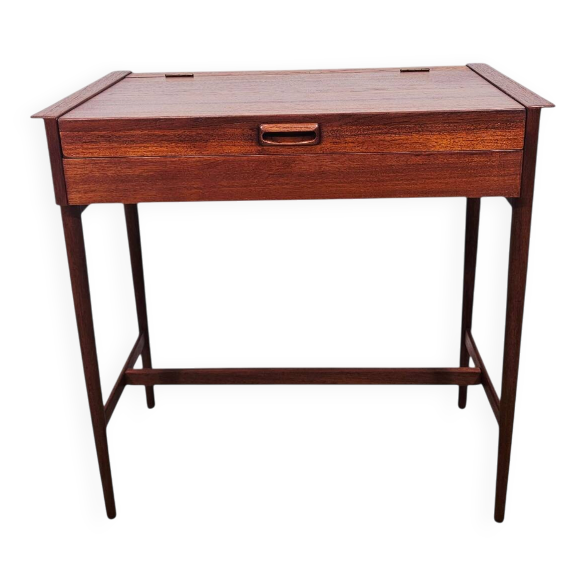 Coiffeuse en teck scandinave – Design danois des années 1960.