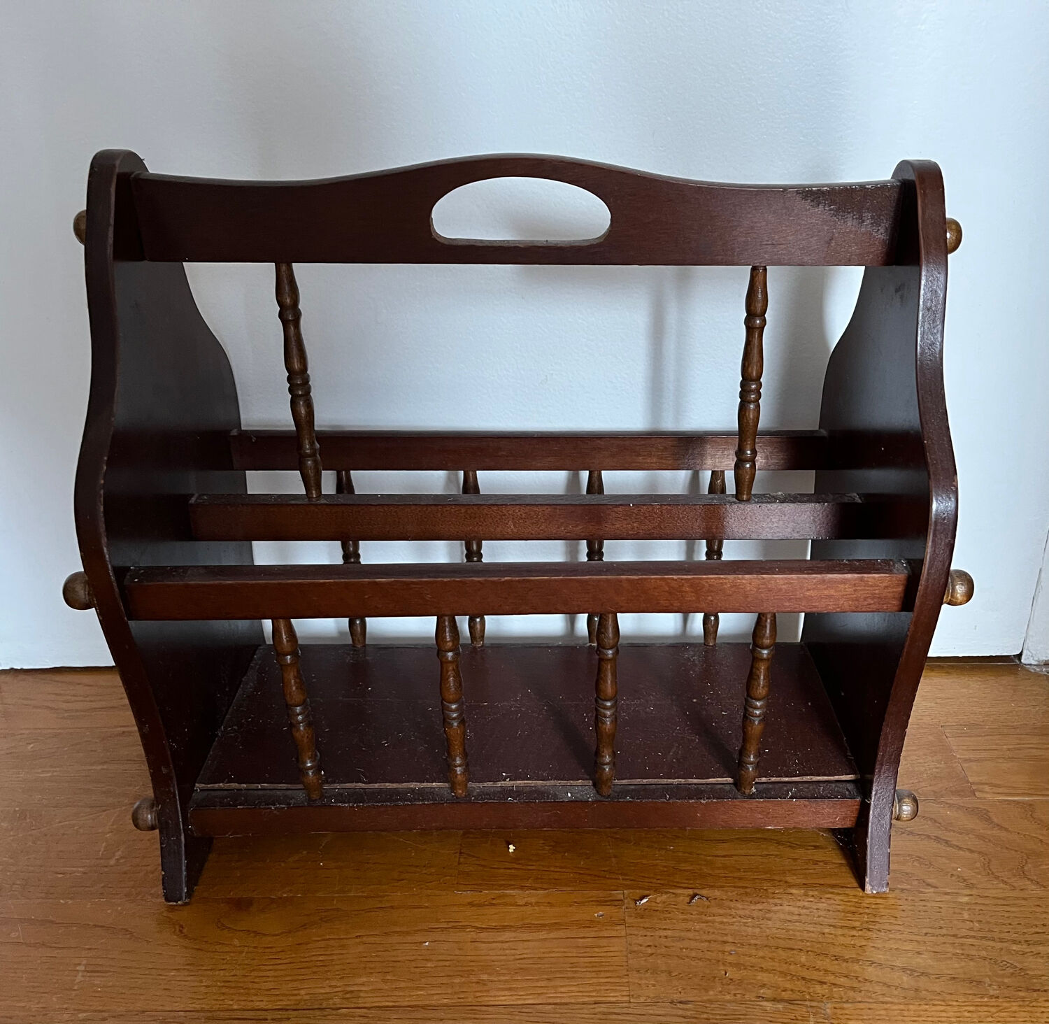 Vintage magazine rack