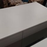 Used Manutan industrial desk with 2 pedestals