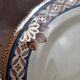 Antique compote dish Creil et Montereau B & Cie – fine polychrome earthenware 19th century