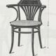 Chaise de bureau n° 23 de Gebrüder Thonet