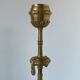 Pair of neoclassical style candlesticks in gilded bronze in the taste of Barbedienne