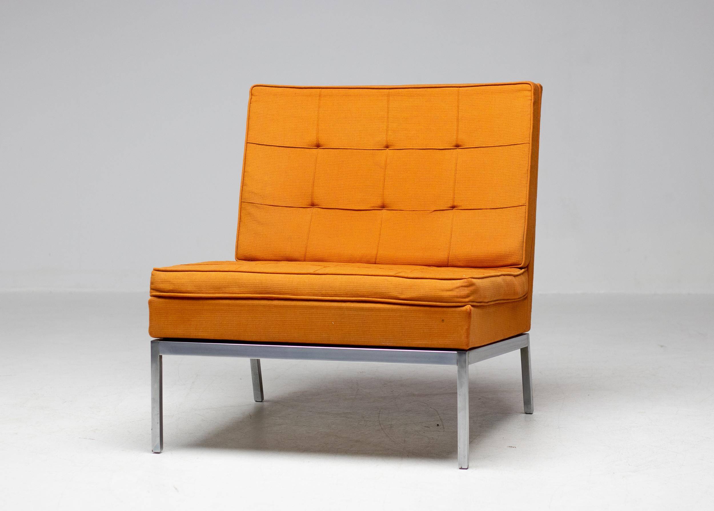 Rare Florence Knoll model 65 armchair, 1956