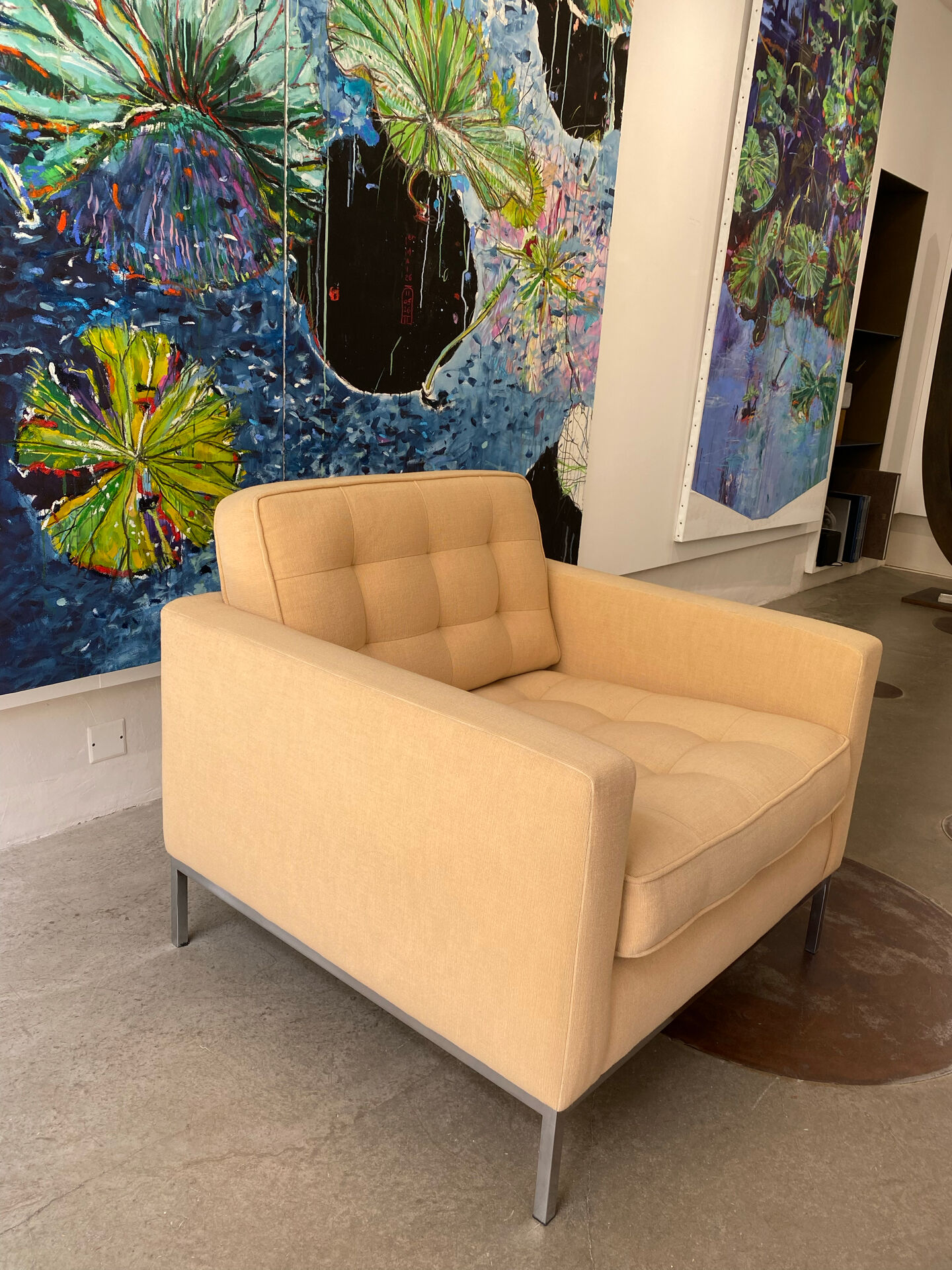 1980s armchair.