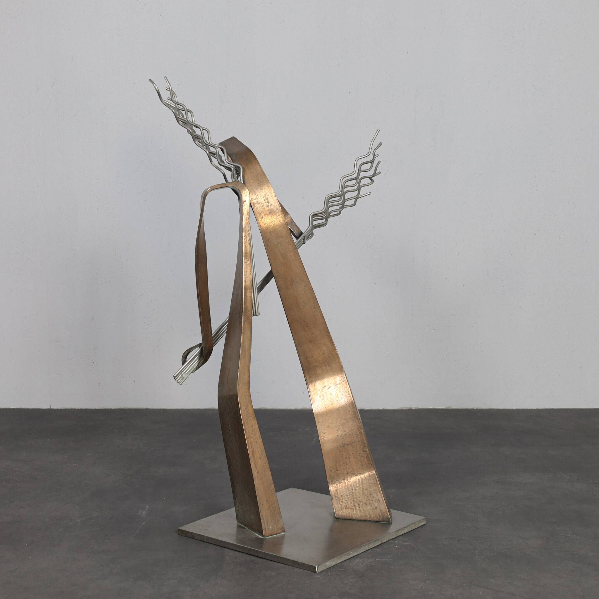 La sculpture abstraite "The Chord" (Het Akkoord) par André van der Linden