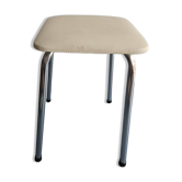 Tabouret vintage blanc