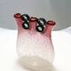 Anzolo Fuga for AVeM rare vase with rings, 1960s