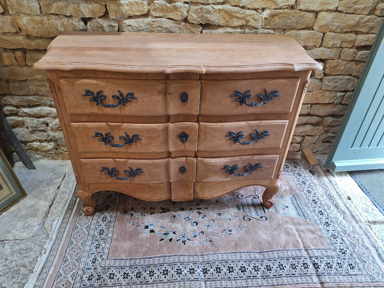 Solid cherry chest of drawers