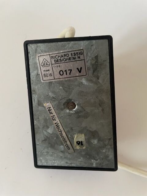 Two Richard Essig bedside lamps