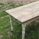 Farmhouse table with drawer