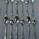Silver metal housewife 37 pieces louis XV Marly style