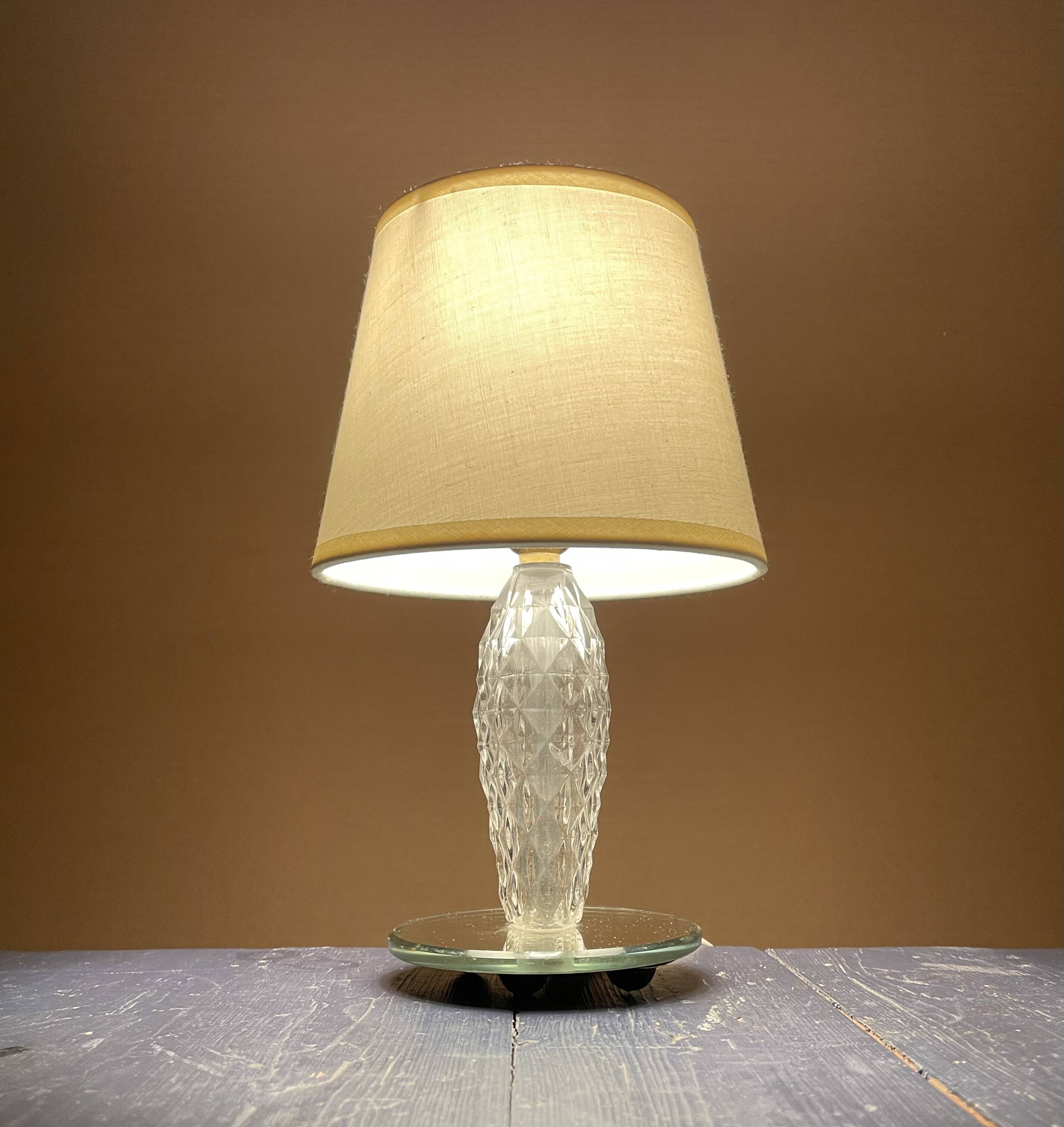 Old Art Deco table lamp
