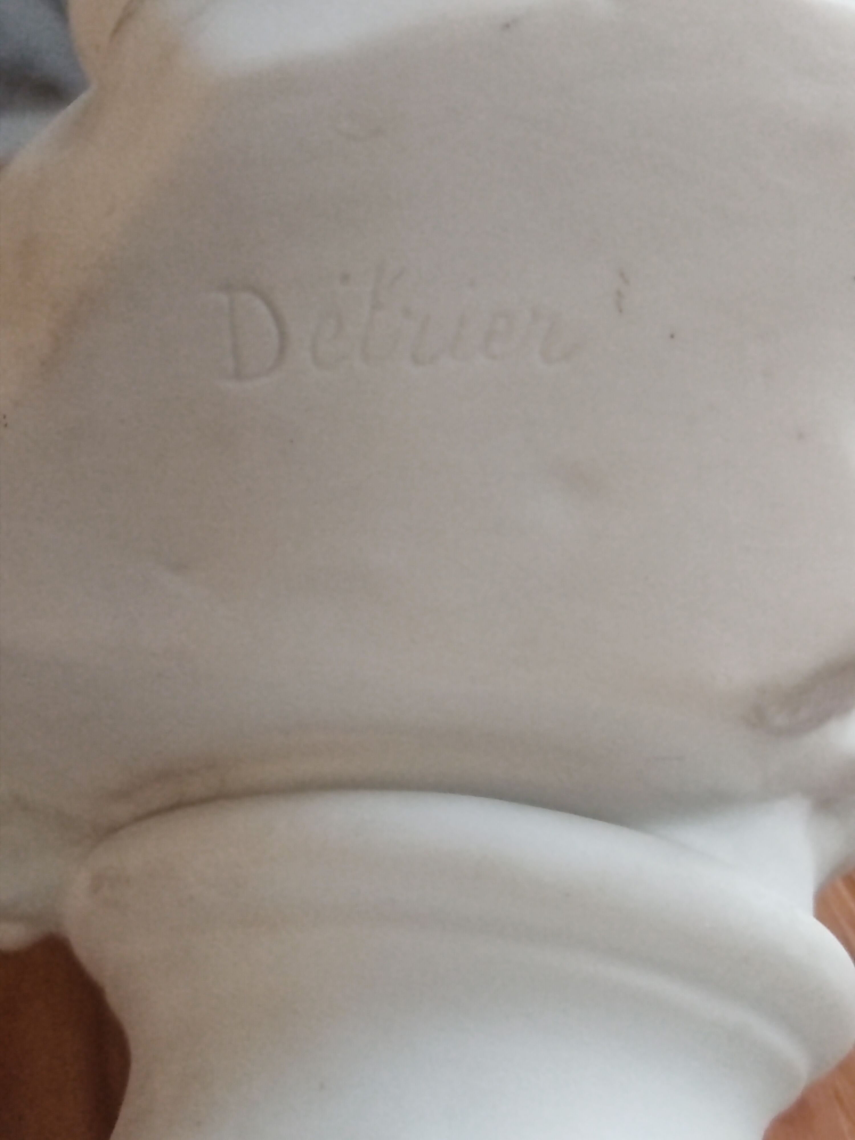 Sculpture en biscuit de Pierre Louis DETRIER XIX siècle