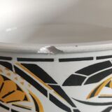 Art Deco toilet set Digoin Sarreguemines