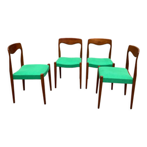 Lot de chaises scandinaves