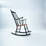 Lena Larsson Grandessa midcentury Danish rocking chair, 1950s