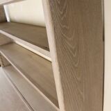 Solid oak patinated sideboard/desk