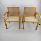 Paire de chaises olivo pietro