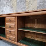 Buffet français brutaliste Art Déco