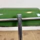 Vintage Green Enamel Banker Lamp, 1950s