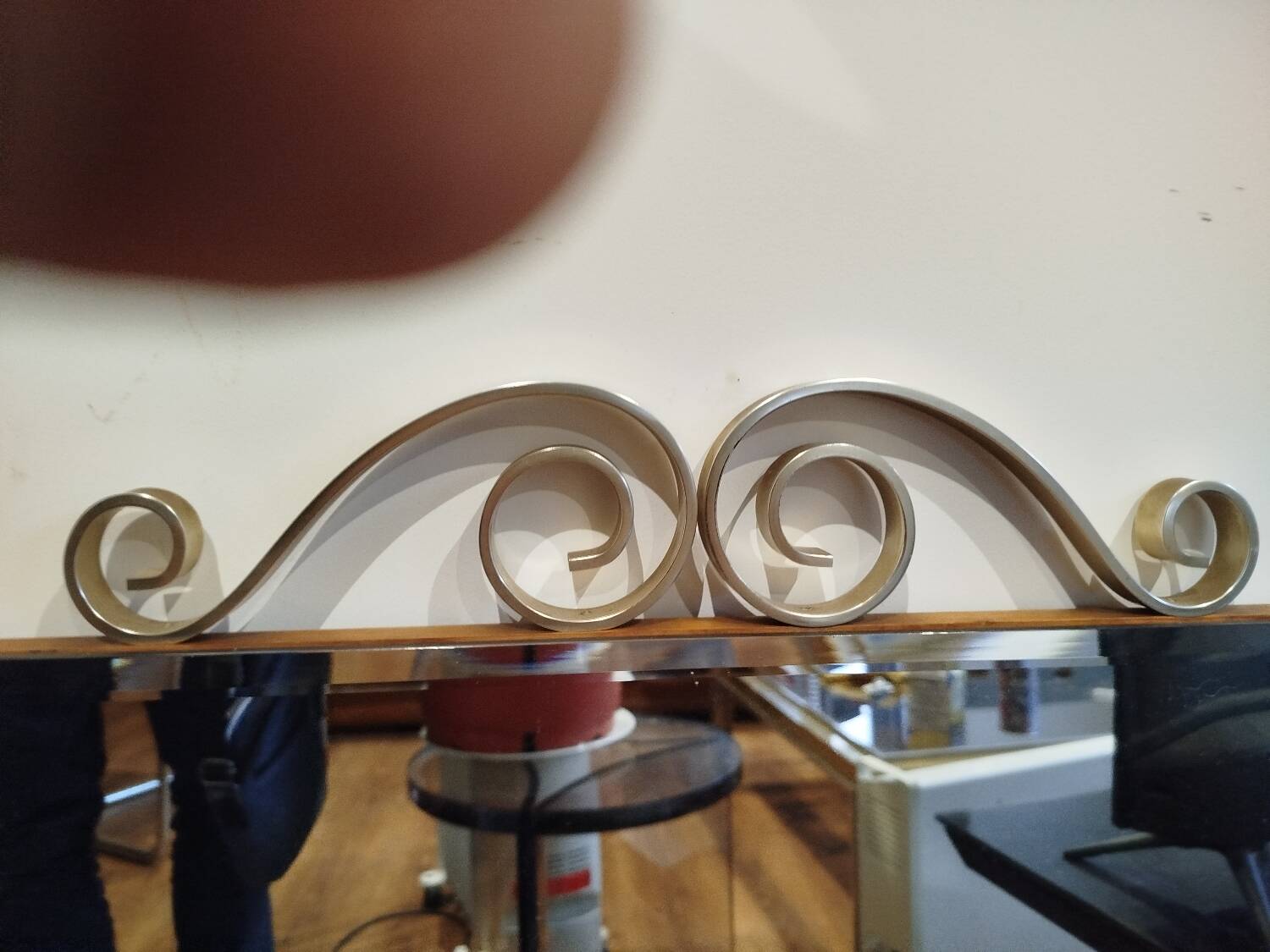 moustache mirror, 1950s