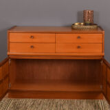 Restored Teak Retro Nathan Squares Sideboard Cabinet