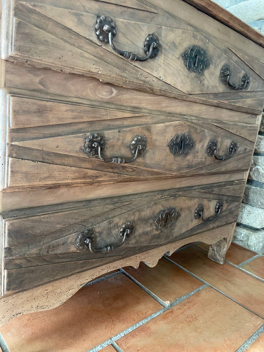 Louis XVI campaign officer's commode