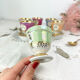 Set de 6 coquetiers vintage en porcelaine de limoges