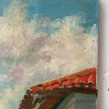 Canvas oil landscape alley 60x80cm