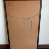 Scandinavian rosewood mirror Aksel Kjersgaard 166 for Möbel Odder 1960