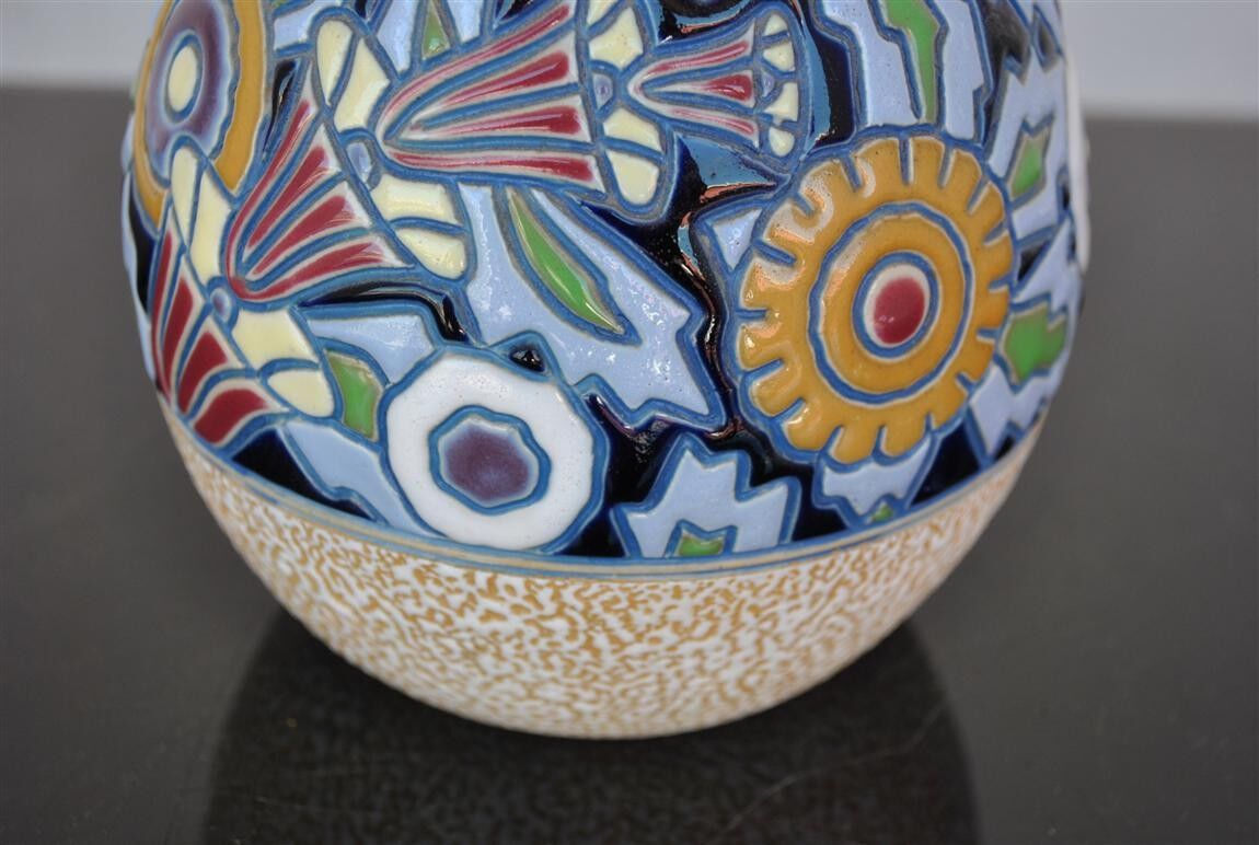 Vase art deco Amphora ceramic pitcher
