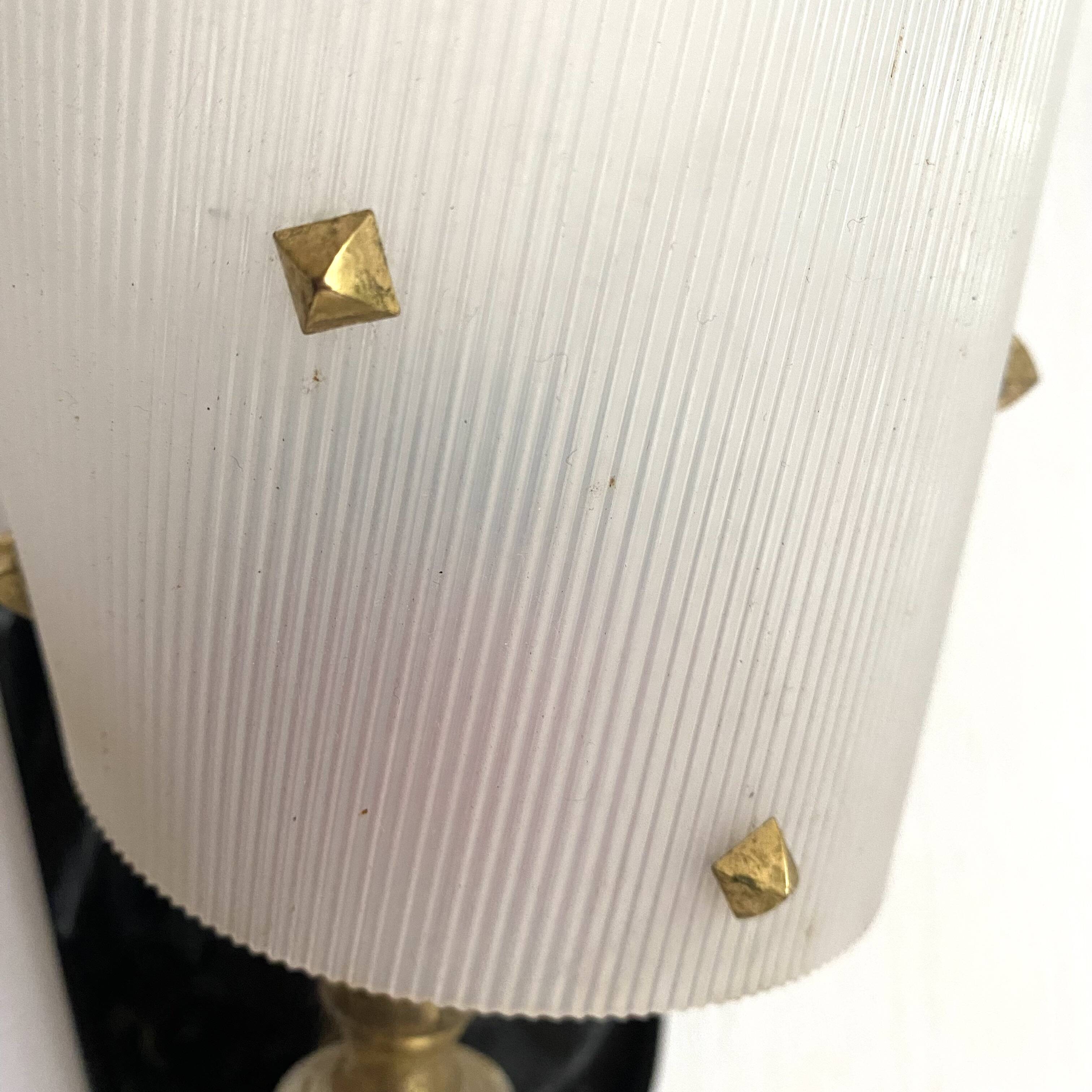 Pair of 50s-60s wall lights