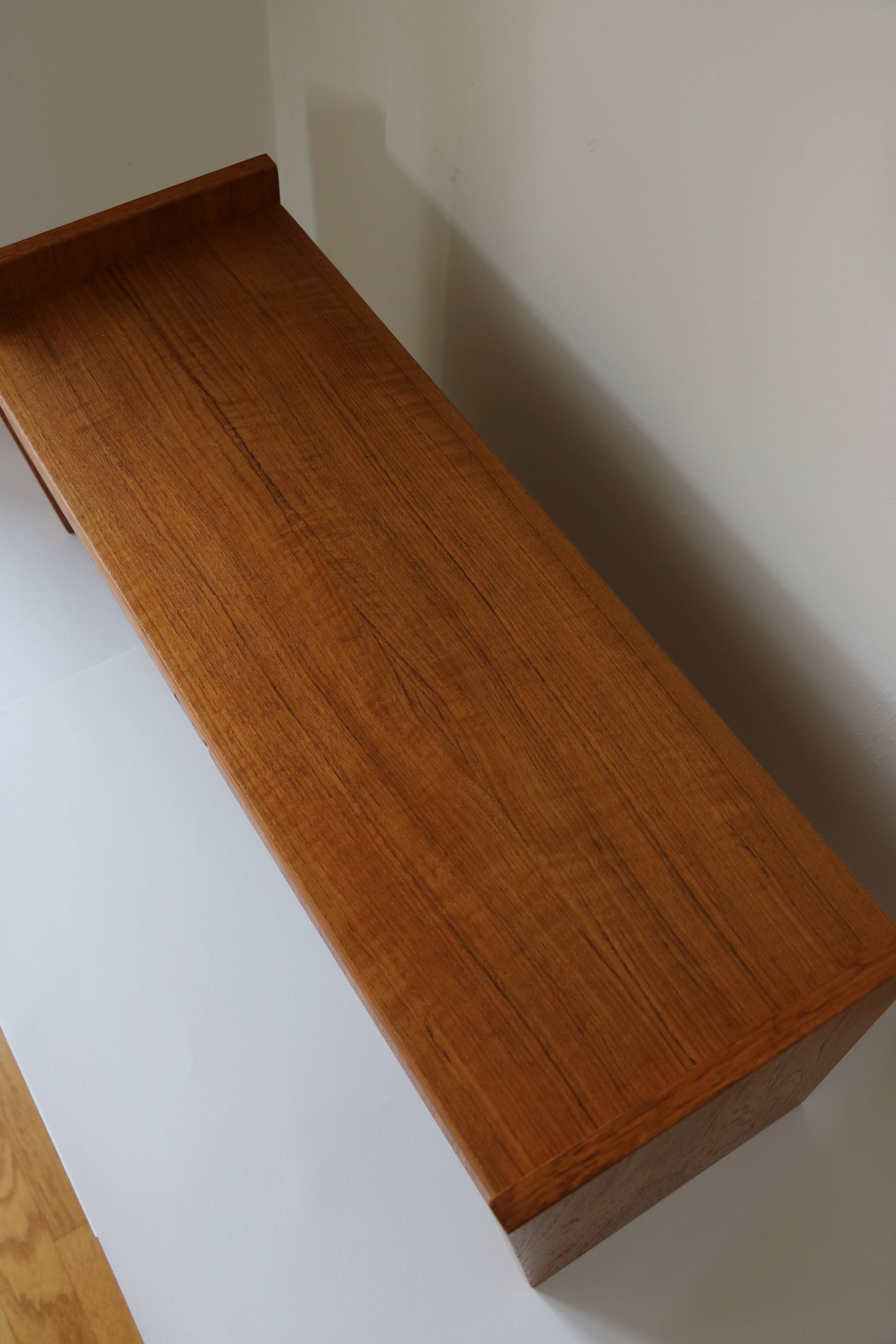 Wall console, Scandinavian entrance furniture, 1970