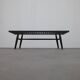 Contemporary slatted wood bench by Stellar Works, 2000s