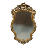 Rococo style beveled mirror