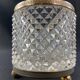 Crystal pencil pot with Empire style diamond tip decor