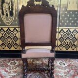 Set of 11 Louis XIII - Renaissance style chairs