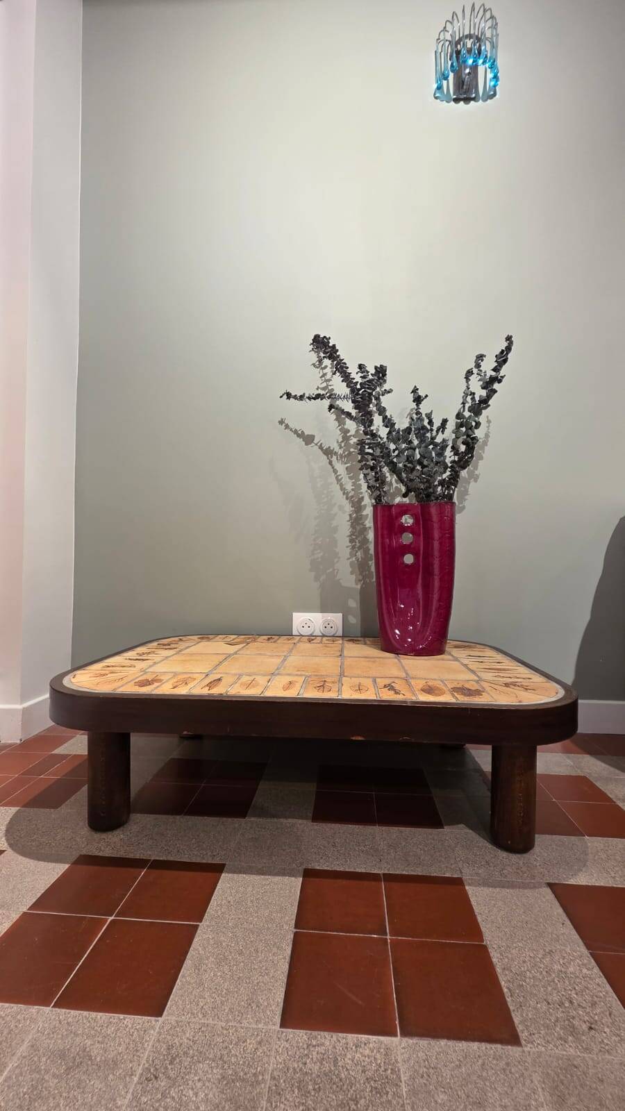 Table basse Roger Capron "Herbiers"