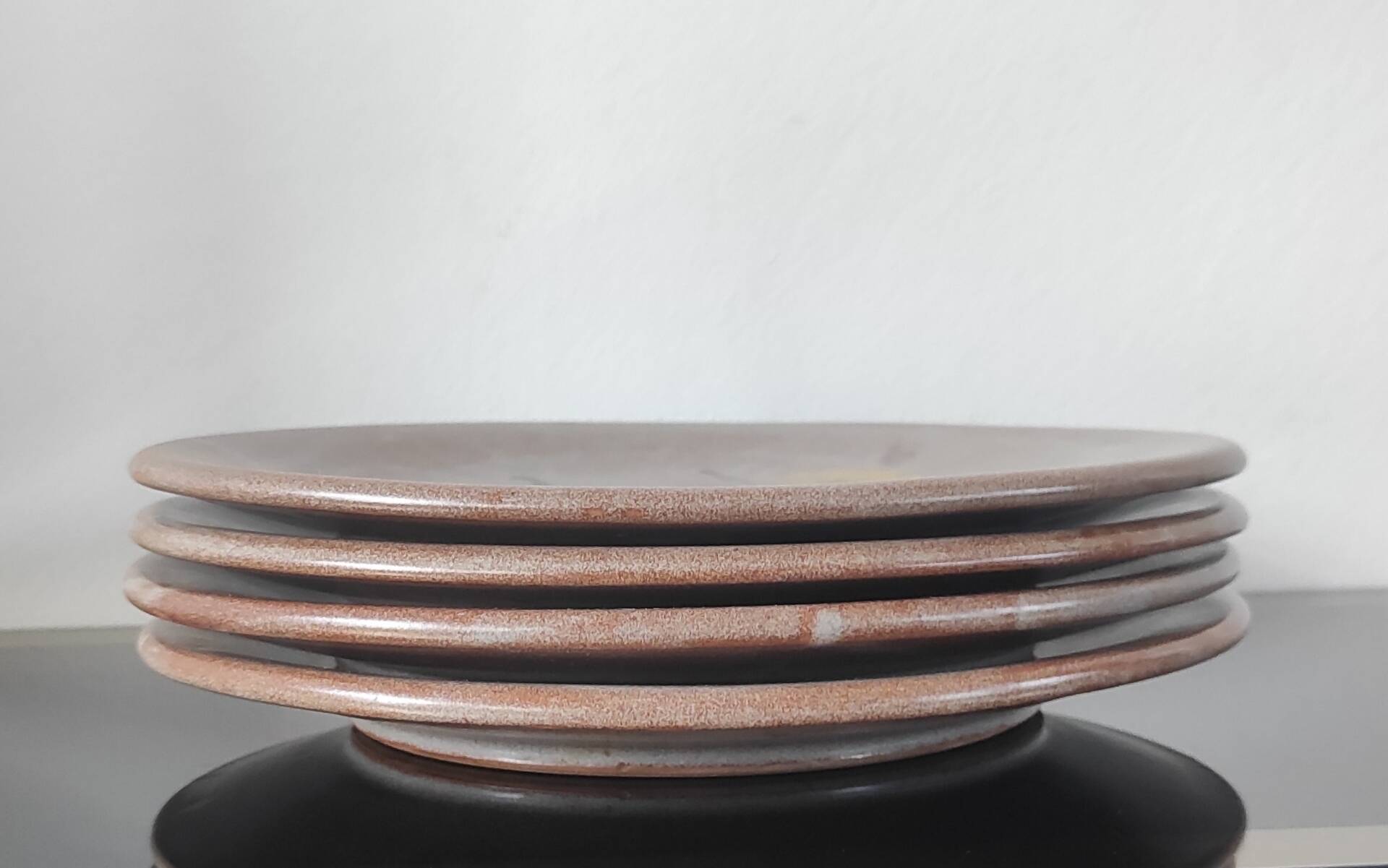 Vintage stoneware plates