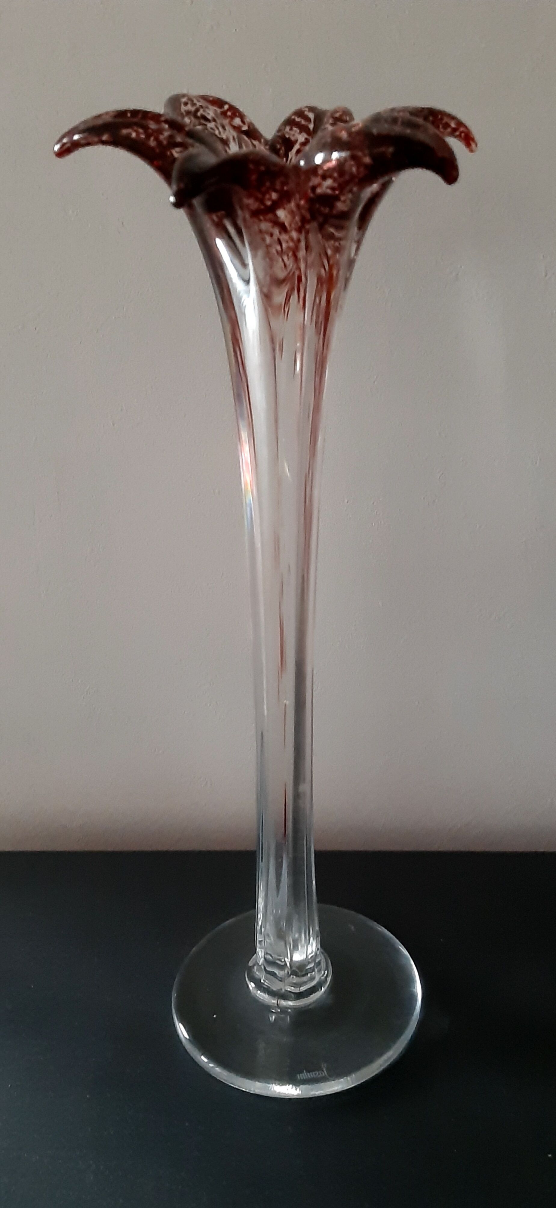 Vase /soliflore col fleur