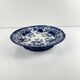 Plate on pedestal in ironstone "Flora" – Creil and Montereau, 19th century, blue