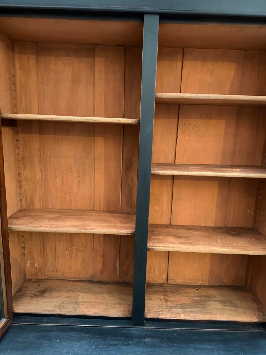 Large patinated library