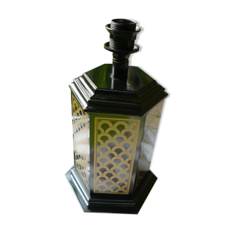 Wooden laque lamp foot