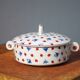 VF Paris Annam porcelain soup tureen, porcelain vegetable bowl