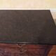 Louis Philippe chest of drawers In walnut veneer with black marble top