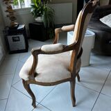 Pair of early 20th century rocaille armchairs