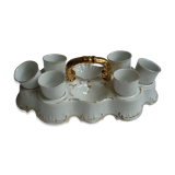 Porcelain egg service at the end of the 19th century